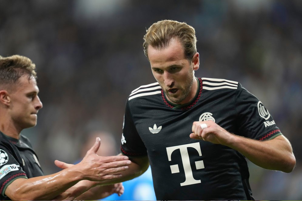Tebar Teror Sepanjang Laga, Harry Kane Jadi Man of The Match Pafos FC vs Bayern Munchen