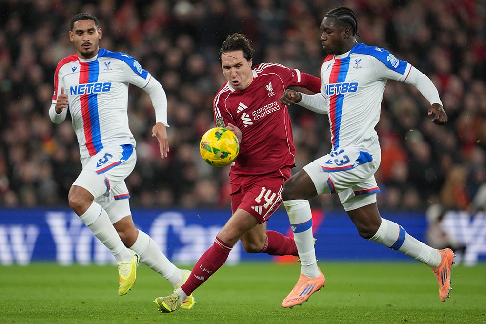 Hasil Liverpool vs Crystal Palace: Sarr Berjaya, The Eagles Singkirkan The Reds dari Carabao Cup Hasil Liverpool vs Crystal Palace: Sarr Berjaya, The Eagles Singkirkan The Reds dari Carabao Cup