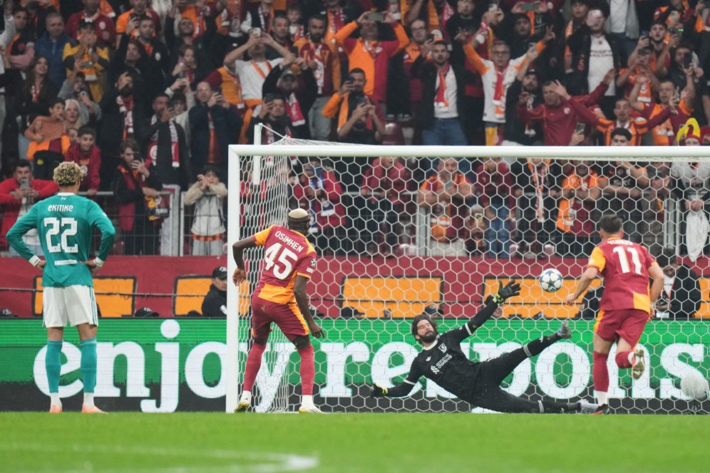Hasil Galatasaray vs Liverpool: Osimhen Bikin The Reds Pulang Dengan Tangan Hampa