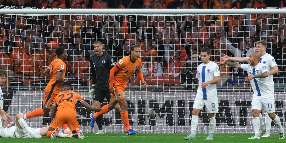 Hasil Belanda vs Finlandia: Beda Nasib dengan Timnas Indonesia, 'Timnas Pusat' Pesta Gol, Selangkah Lagi Menuju Piala Dunia 2026 Hasil Belanda vs Finlandia: Beda Nasib dengan Timnas Indonesia, 'Timnas Pusat' Pesta Gol, Selangkah Lagi Menuju Piala Dunia 2026