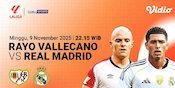 Saksikan dan Nonton LaLiga 2025/26: Rayo Vallecano vs Real Madrid Eksklusif di Vidio Saksikan dan Nonton LaLiga 2025/26: Rayo Vallecano vs Real Madrid Eksklusif di Vidio