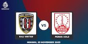 Prediksi BRI Super League: Bali United vs Persis Solo 23 November 2025
