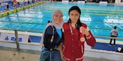Air, Doa, dan Dukungan Ibu: Kisah Zevanya Nur Zainevy Peraih Medali Emas dan Perunggu Indonesia Open Aquatic Championships 2025