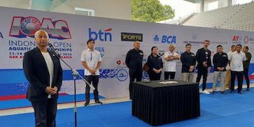 Presiden World Aquatics Perkenalkan Polo Air 4X4 saat Kunjungi IOAC 2025 di Jakarta