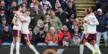 Rapor Pemain Arsenal saat Tundukkan Burnley: Rice Menyala, Trossard Hampir Kartu Merah!