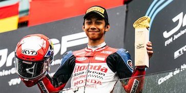 Kiandra Ramadhipa Akhiri European Talent Cup 2025 di Peringkat 5 Klasemen, 2 Kali Kumandangkan Indonesia Raya!