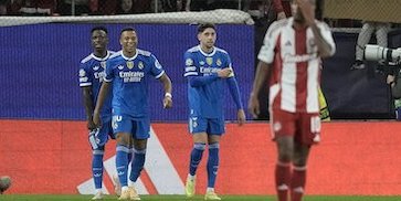 Hasil Olympiakos vs Real Madrid: Kylian Mbappe Cetak 4 Gol, Los Blancos Menang Dramatis 4-3