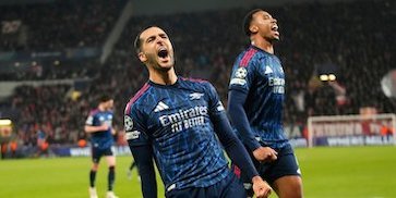 Man of the Match Slavia Praha vs Arsenal: Mikel Merino