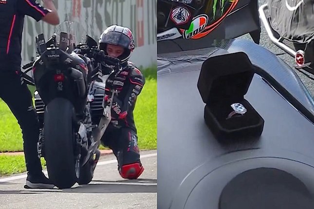 Hasil Taruhan Marco Bezzecchi dengan CEO Aprilia Racing Hasil Taruhan Marco Bezzecchi dengan CEO Aprilia Racing