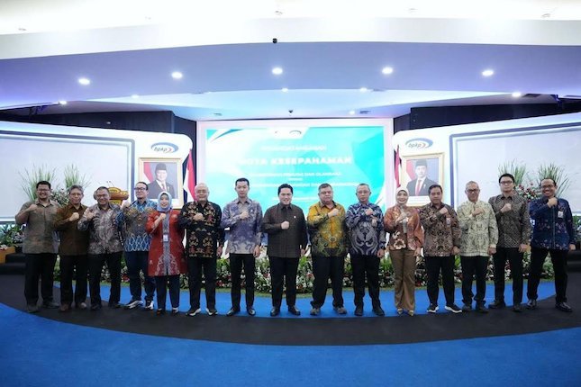 Program Strategis Erick Thohir gandeng BPKP kawal transformasi besar di Kemenpora (c) Kemenpora
