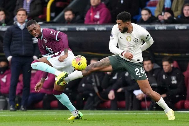 Statistik Burnley vs Chelsea