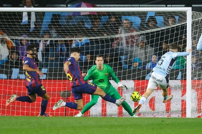 Jalannya Babak Pertama Celta Vigo vs Barcelona