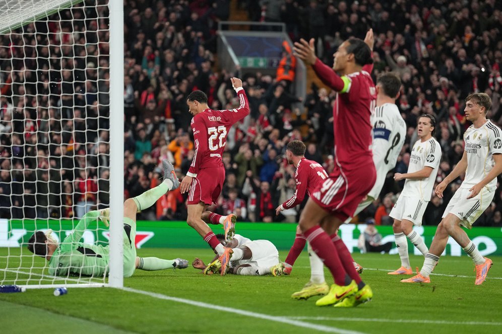 Hasil Liverpool vs Real Madrid: Gol Mac Allister Rusak Momen Kepulangan Trent Alexander-Arnold Hasil Liverpool vs Real Madrid: Gol Mac Allister Rusak Momen Kepulangan Trent Alexander-Arnold