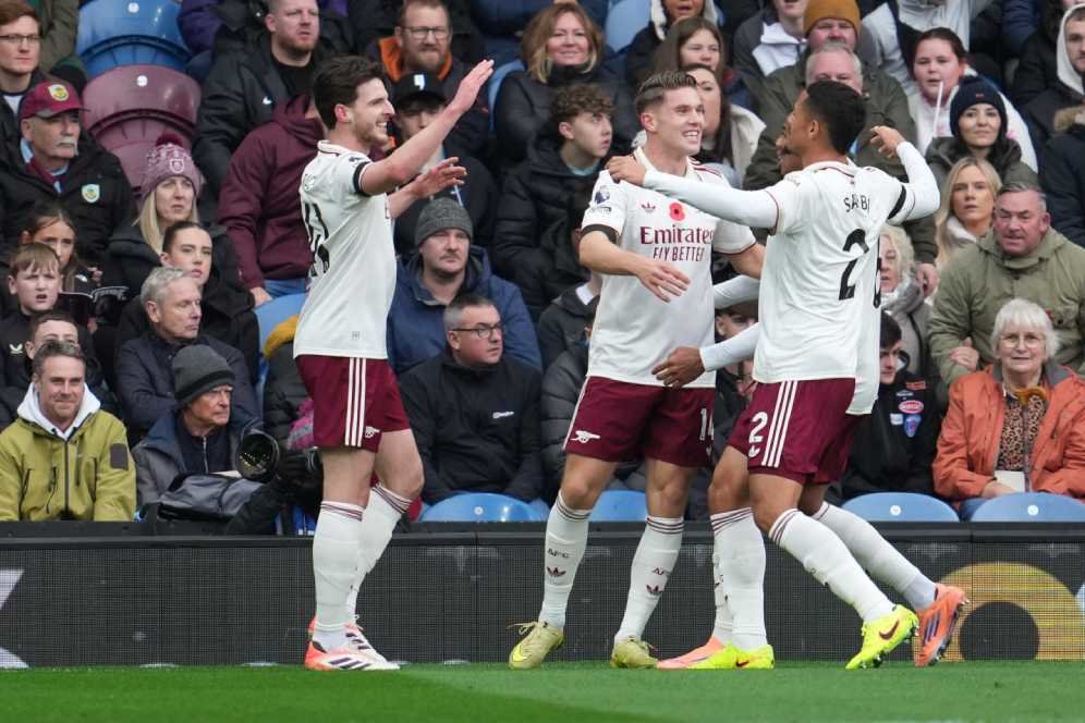 Hasil Burnley vs Arsenal: Gyokeres Cetak Gol, The Gunners Mantap di Puncak Klasemen Hasil Burnley vs Arsenal: Gyokeres Cetak Gol, The Gunners Mantap di Puncak Klasemen