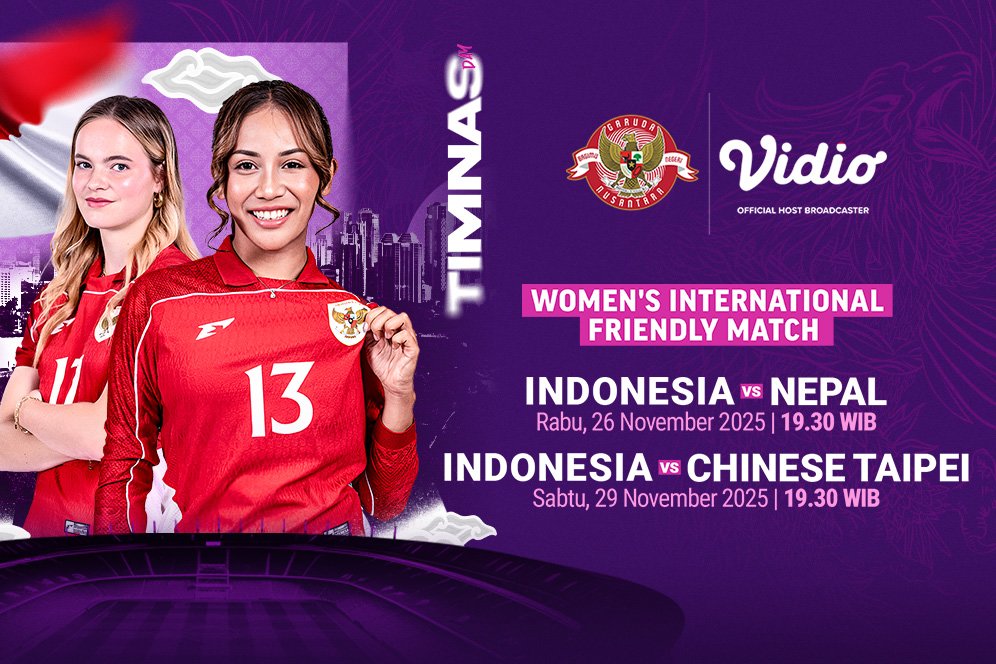 Simak Jadwal Timnas Indonesia Putri: FIFA Womens Friendly Match, Saksikan Eksklusif di Vidio