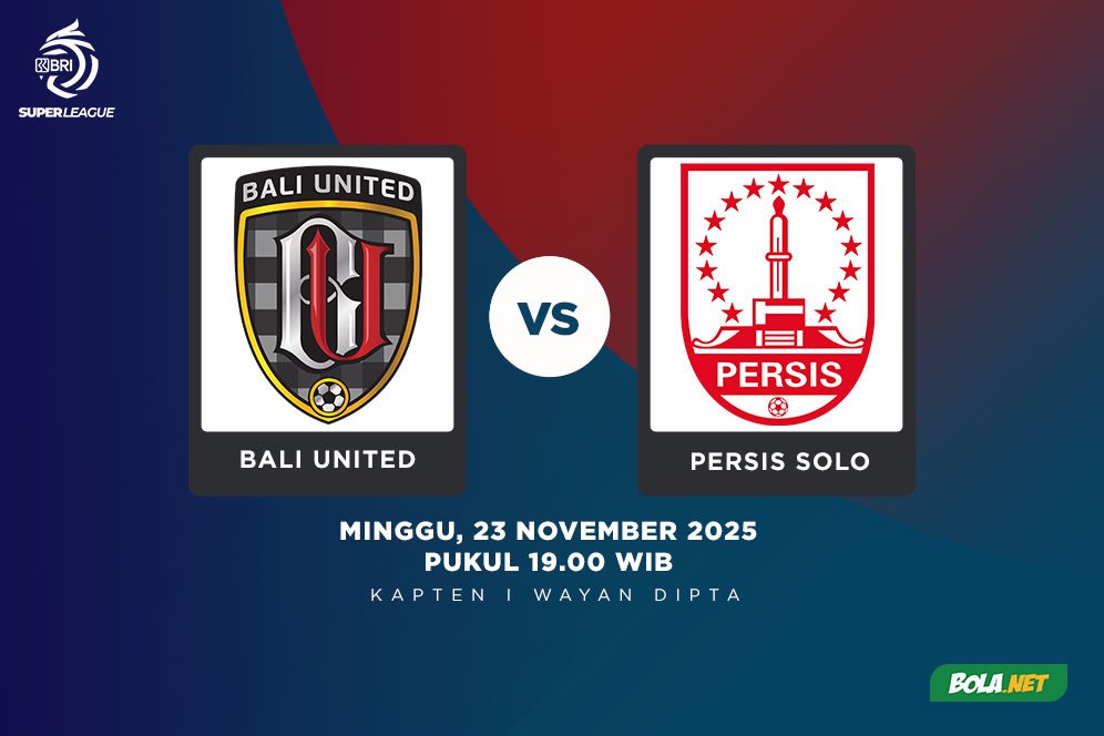 Prediksi BRI Super League: Bali United vs Persis Solo 23 November 2025