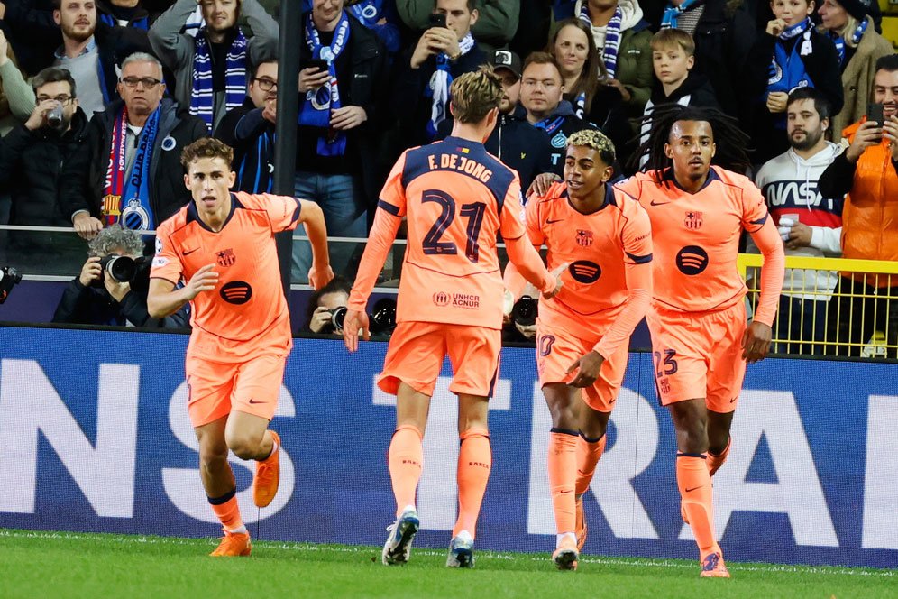 Rapor Pemain Barcelona Usai Ditahan Club Brugge 33: Yamal Sang Pahlawan, Szczesny Nyaris Ngelawak! Rapor Pemain Barcelona Usai Ditahan Club Brugge 33: Yamal Sang Pahlawan, Szczesny Nyaris Ngelawak!