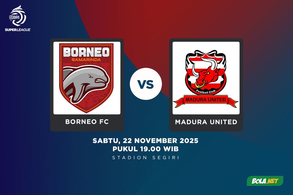 Prediksi BRI Super League: Borneo FC vs Madura United 22 November 2025