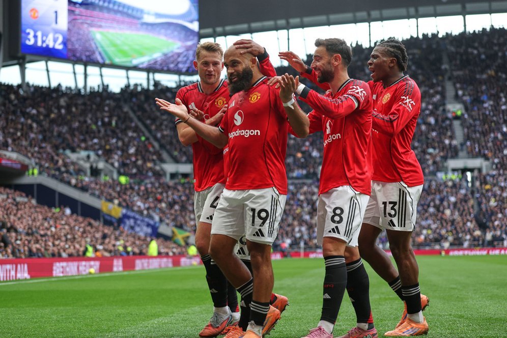 Hasil Tottenham vs Manchester United: Dramatis! Saling Balas di Penghujung Laga, Spurs dan MU Berbagi Poin Hasil Tottenham vs Manchester United: Dramatis! Saling Balas di Penghujung Laga, Spurs dan MU Berbagi Poin