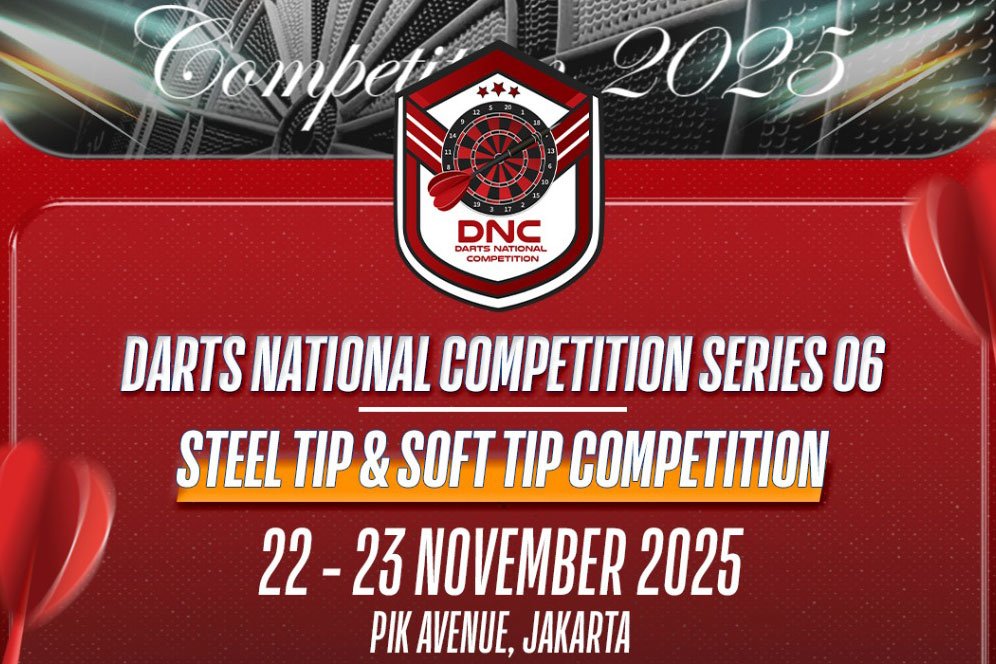 Poradi dan Dartslive Gelar DNC 2025 Series 06: Ujian Chemistry Darter Menuju Puncak Kompetisi