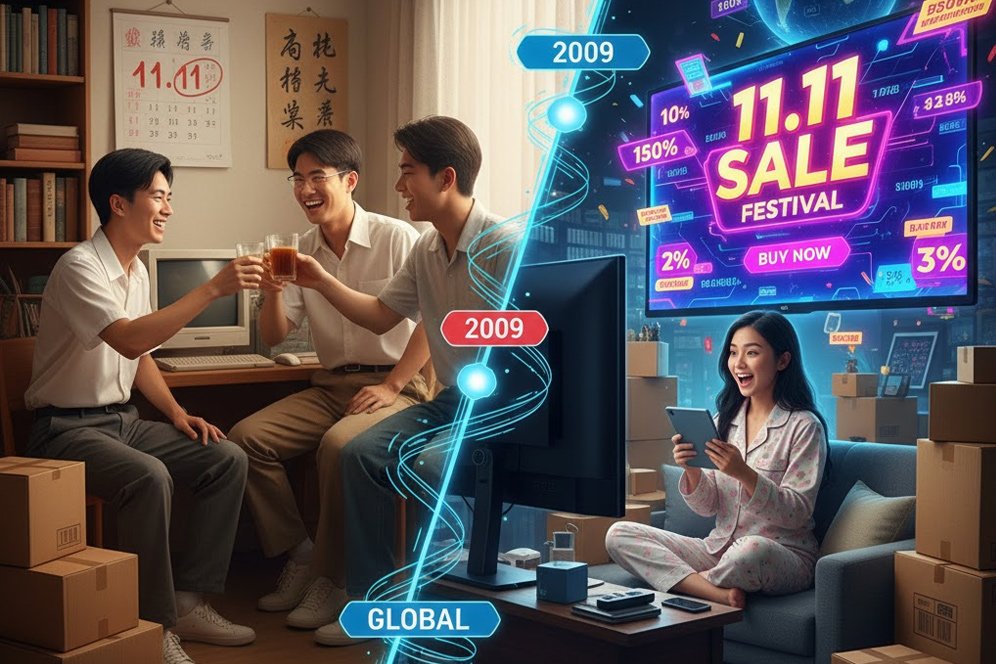 Sejarah Hari Jomblo Sedunia: Dari Kampus Nanjing Jadi Festival Belanja Terbesar Dunia