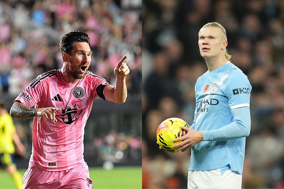 Membedah Kemungkinan Haaland Pecahkan Rekor Gol Messi: Dulu La Pulga 82 Gol Semusim, Haaland Bakal Tembus 100 Gol?