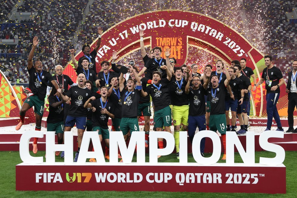 Timnas Portugal Cetak Sejarah Usai Juara Piala Dunia U-17 2025