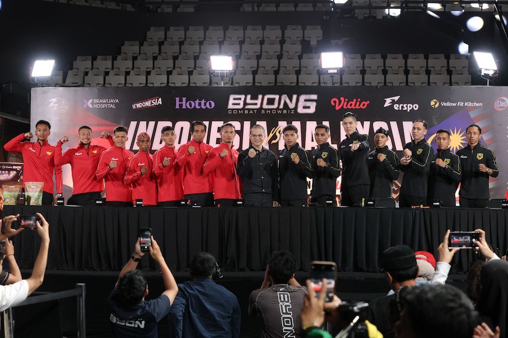 Panas! Byon Combat Showbiz Vol. 6 Sajikan Duel Maut Indonesia vs Malaysia Jilid II Tayang di Vidio