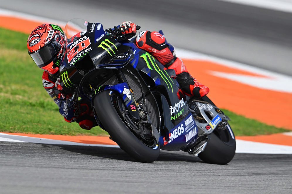 Hasil Sesi Pemanasan MotoGP Valencia 2025: Fabio Quartararo Tercepat, Ungguli Alex Marquez Hasil Sesi Pemanasan MotoGP Valencia 2025: Fabio Quartararo Tercepat, Ungguli Alex Marquez