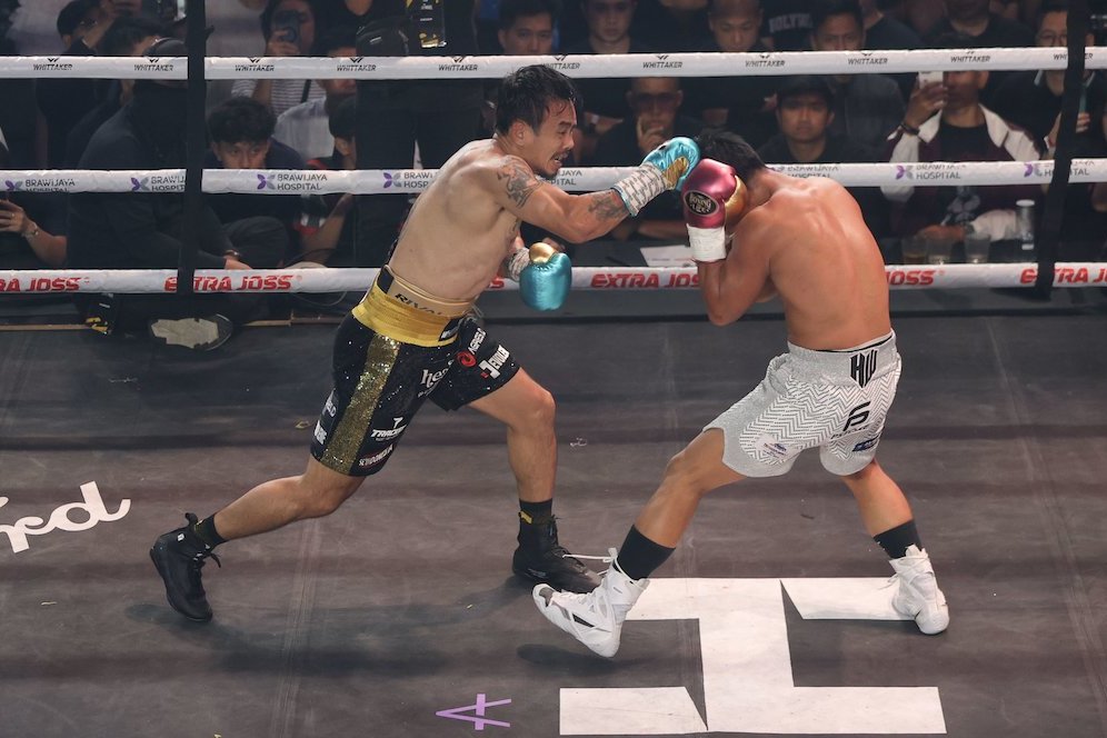 Hasil HSS vs Baku Hantam: Rudy Golden Boy Bungkam Paris Pernandes di Laga Panas