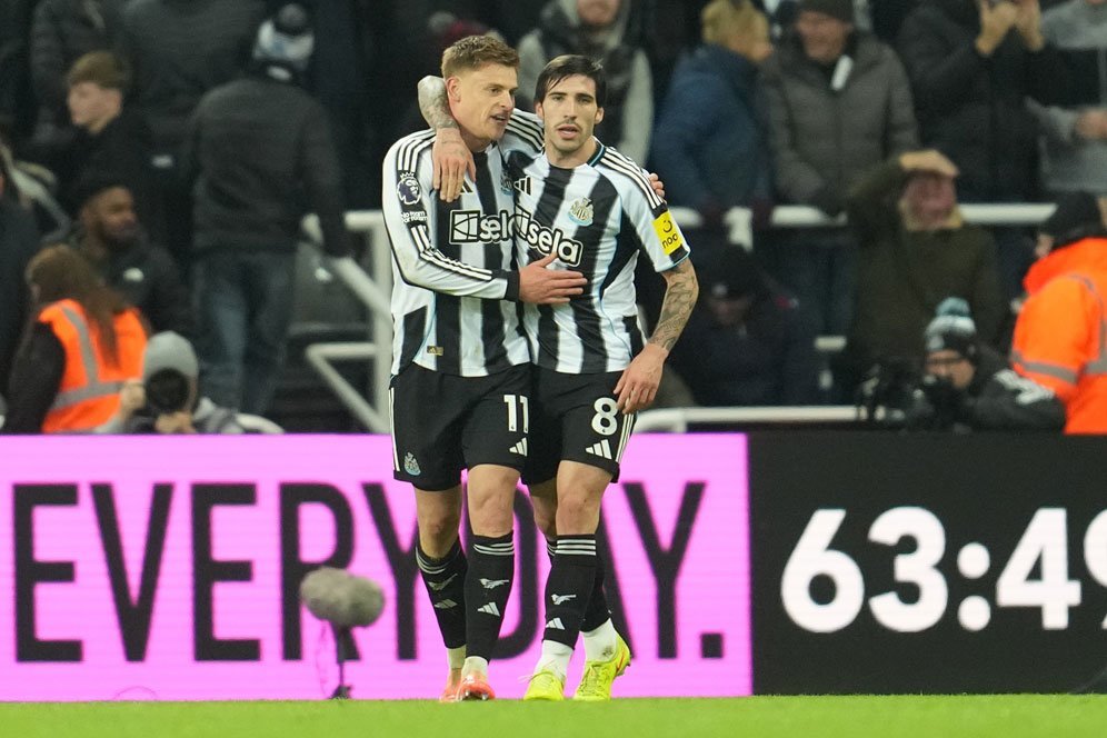 Hasil Newcastle vs Man City: Brace Harvey Barnes Bikin The Citizen Terkapar di St James Park