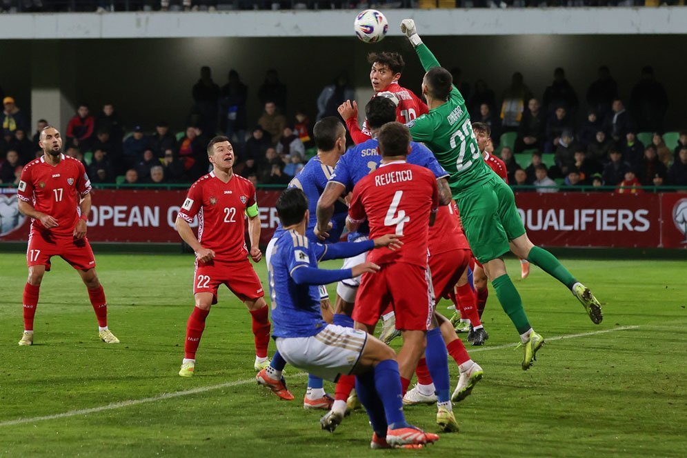 Hasil Moldova vs Italia: Gli Azzurri Menang 2-0 Harapan ke Piala Dunia 2026 Tetap Terjaga
