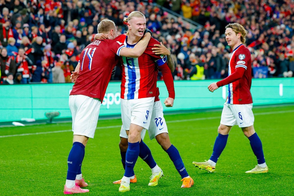 Hasil Norwegia vs Estonia: Menang 4-1, Erling Haaland Makin Dekat dengan Tiket Piala Dunia 2026 Hasil Norwegia vs Estonia: Menang 4-1, Erling Haaland Makin Dekat dengan Tiket Piala Dunia 2026