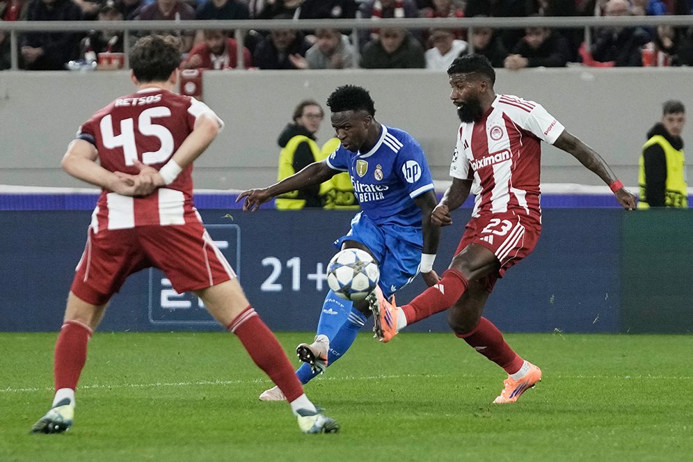 Rapor Pemain Real Madrid vs Olympiakos: Mbappe Empat Gol, Los Blancos Lolos dari Kekacauan Rapor Pemain Real Madrid vs Olympiakos: Mbappe Empat Gol, Los Blancos Lolos dari Kekacauan