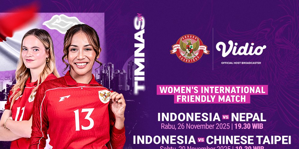 Simak Jadwal Timnas Indonesia Putri: FIFA Womens Friendly Match, Saksikan Eksklusif di Vidio