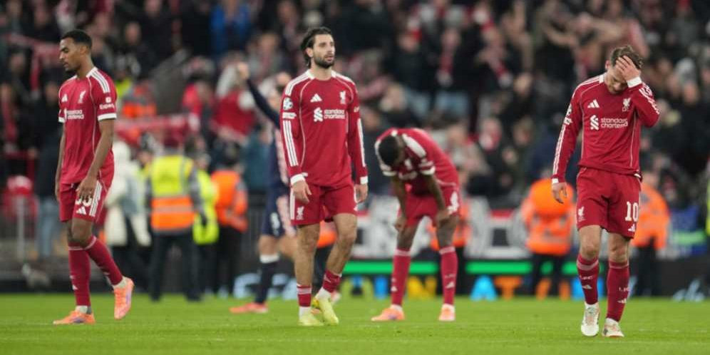 Rapor Pemain Liverpool Usai Dipermalukan PSV: Szoboszlai Cahaya The Reds, Virgil van Dijk Goyah, Kerkez Kacau