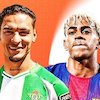 Saksikan Live Streaming La Liga Pekan ke-15 2025/2026: Real Betis vs Barcelona, Eksklusif di Vidio