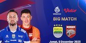 Saksikan Live Streaming BRI Super League 2025/26: Persib vs Borneo FC, Eksklusif di Vidio