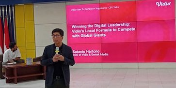 Tips Hadapi Dunia Kerja Digital dari CEO Vidio Sutanto Hartono: Adaptasi Teknologi AI dan Story Telling Tips Hadapi Dunia Kerja Digital dari CEO Vidio Sutanto Hartono: Adaptasi Teknologi AI dan Story Telling