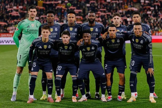 Babak Pertama Girona vs Real Madrid