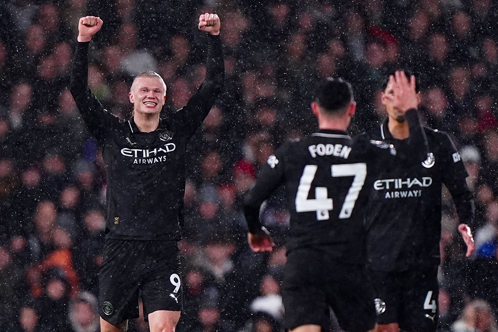 Hasil Fulham vs Man City: Drama Sembilan Gol, City Menang Dramatis di Craven Cottage