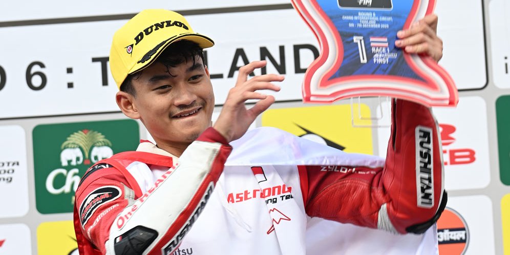 Pembalap Astra Honda Racing Team di ARRC AP250 2025, Fadillah Arbi Aditama (c) Astra Honda Motor