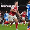 Hasil Arsenal vs Brighton: Gol Bunuh Diri Rutter Antar The Gunners Kembali ke Puncak