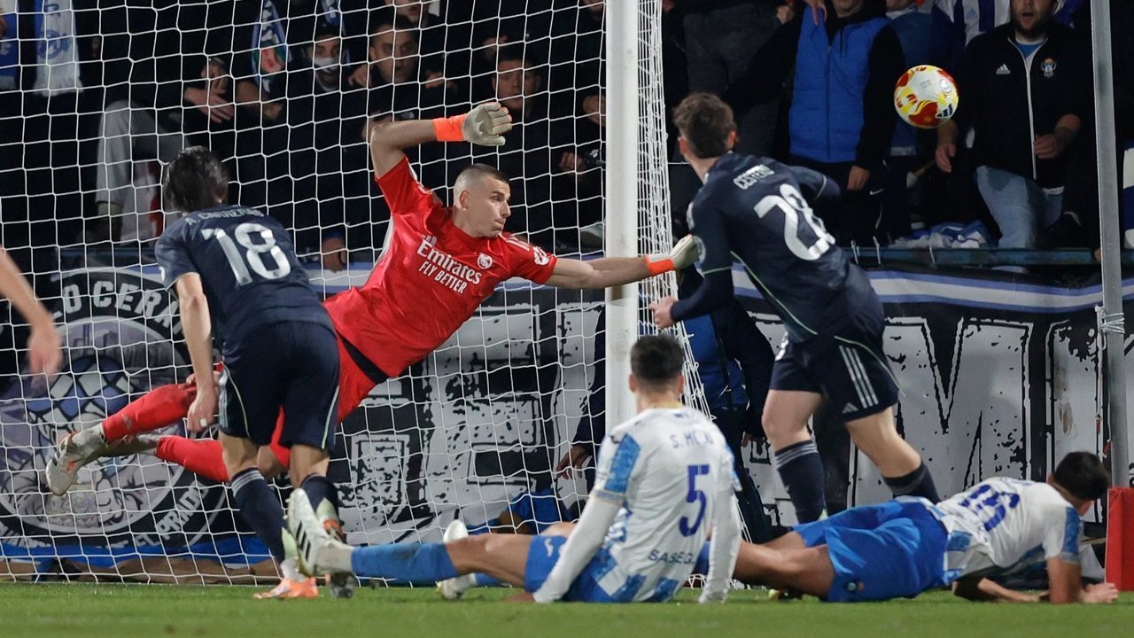 Statistik Andriy Lunin di Liga Champions Jadi Harapan Real Madrid Lawan Bayern Munchen