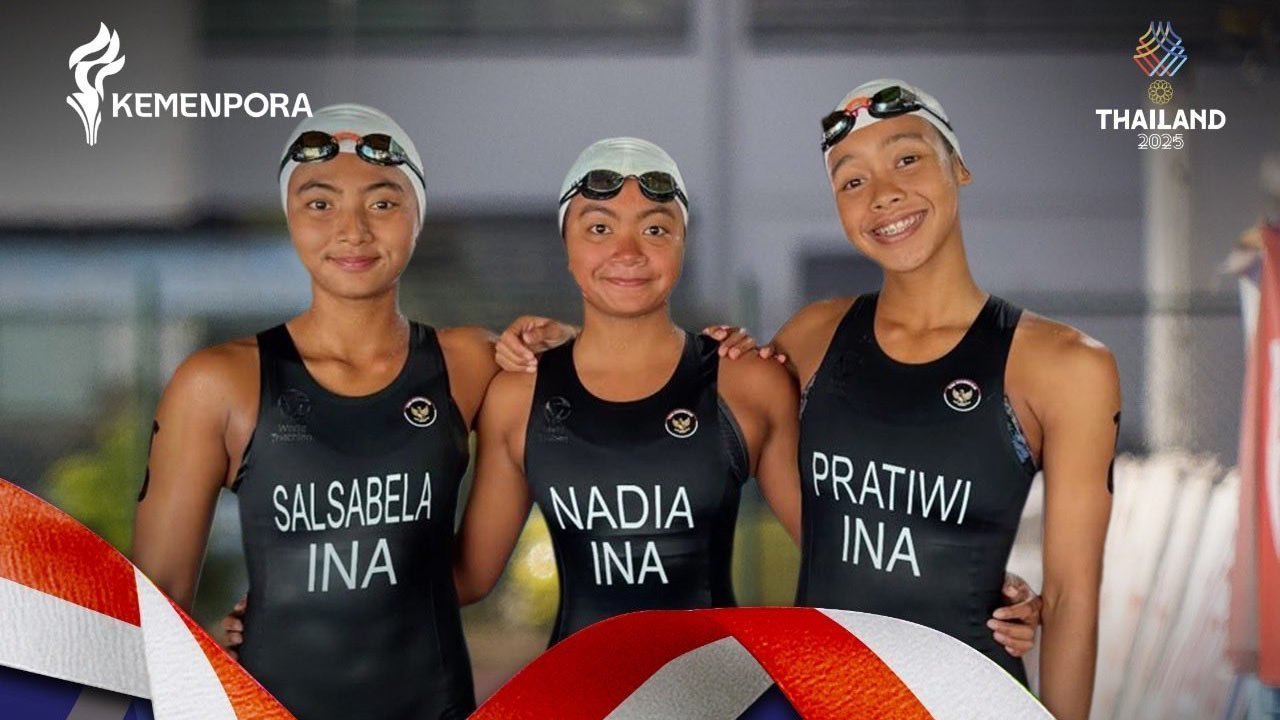 Hore! Tim Triathlon Indonesia Sabet 2 Medali Emas Aquathlon di SEA Games 2025 Thailand Hore! Tim Triathlon Indonesia Sabet 2 Medali Emas Aquathlon di SEA Games 2025 Thailand