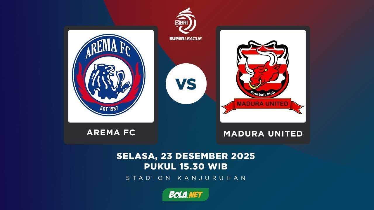 Prediksi BRI Super League: Arema vs Madura United 23 Desember 2025