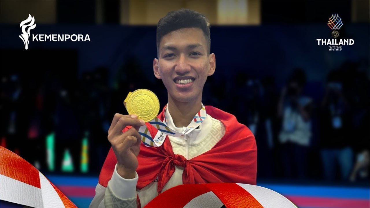 Arya Danu Susilo Tambah Koleksi Medali Emas Taekwondo Indonesia di SEA Games 2025 Arya Danu Susilo Tambah Koleksi Medali Emas Taekwondo Indonesia di SEA Games 2025