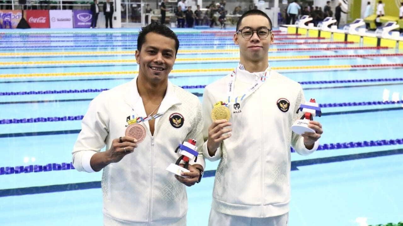 2 Medali dan 2 Momen di Renang SEA Games 2025: Jason Donovan Yusuf Muncul sebagai Bintang Baru, Siman Sudartawa Tutup Karier 2 Medali dan 2 Momen di Renang SEA Games 2025: Jason Donovan Yusuf Muncul sebagai Bintang Baru, Siman Sudartawa Tutup Karier