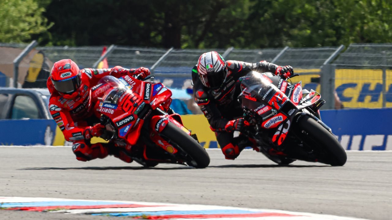 Jadi 'Derby Italia' Panutan, Aprilia Sebut Rivalitas dengan Ducati dan Marc Marquez di MotoGP Terasa Indah