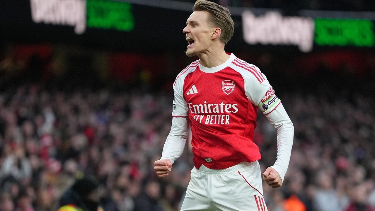 Man of the Match Arsenal vs Brighton: Martin Odegaard